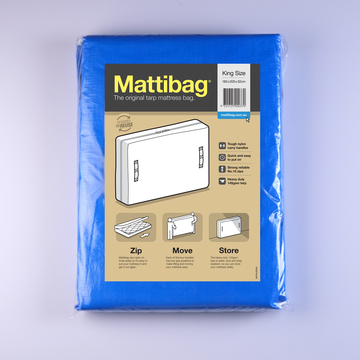 tarp king King Size Mattibag